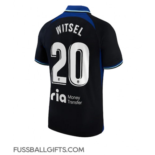 Atletico Madrid Axel Witsel #20 Fußballbekleidung Auswärtstrikot 2022-23 Kurzarm